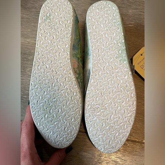 Toms Multicolor Marble Flats - Picture 4 of 5